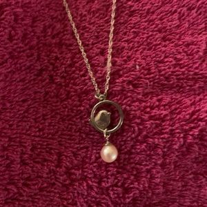 Vantel Pearls Bird Song Necklace